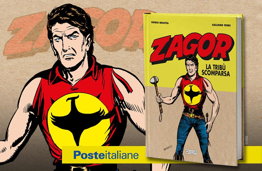 Zagor in esclusiva per Filatelia di Poste Italiane